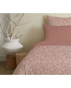 Pack Complet Housse de couette imprimé + Drap housse King Size celestep eche - 240x260 cm/180x200 cm