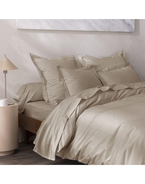 Housse de couette Percale lin - 260x240 cm