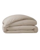 Housse de couette Percale lin - 260x240 cm