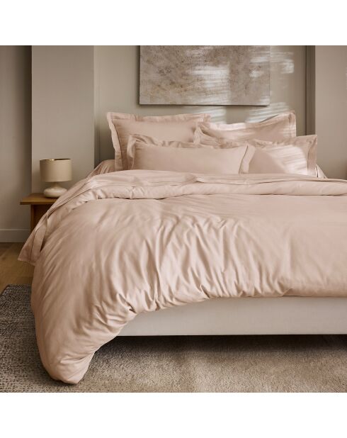 Federa per cuscino Prestige rosa cipria - 65x65 cm