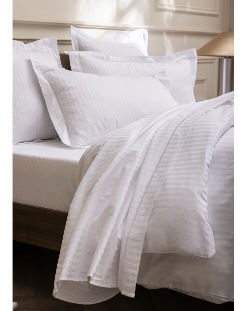 Drap Plat Prestige blanc - 240x300 cm