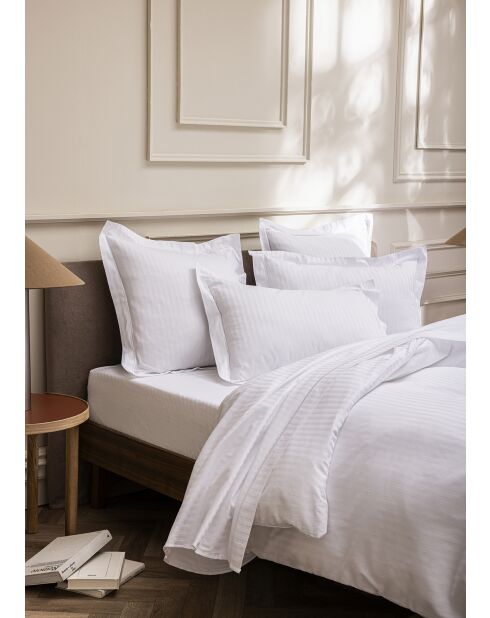 Drap Plat Prestige blanc - 240x300 cm