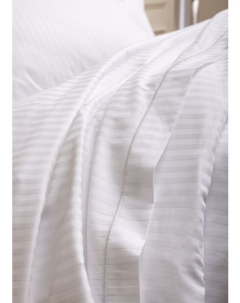 Drap Plat Prestige blanc - 240x300 cm