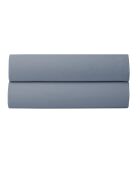 Lenzuolo con angoli elasticizzati Julian blue jeans in percalle di cotone - 200x200 cm