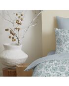 Pack Complet Housse de couette imprimé + Drap housse agathecel adon - 140x200 cm/90x190 cm