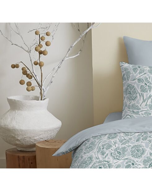 Pack Complet Housse de couette imprimé + Drap housse agathecel adon - 140x200 cm/90x190 cm