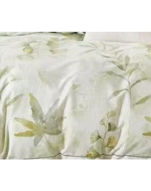 Set copripiumino bifacciale stampato + 2 federe con volant piatto trapuntato - 260x240 cm/2x (65x65 cm)
