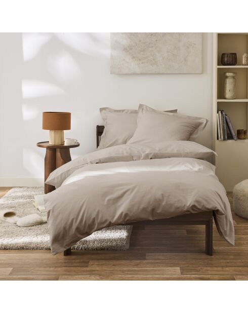 Housse de couette Percale lin - 140x200 cm