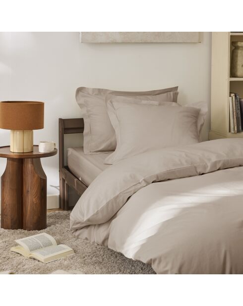 Housse de couette Percale lin - 140x200 cm