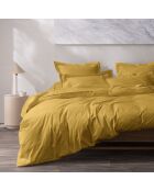 Housse de couette Percale mangue - 260x240 cm
