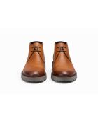Bottes en cuir Pochuka brun clair