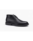 Bottes en cuir Pochuka noires