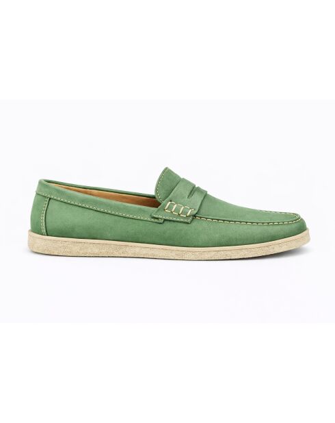 Mocassins en cuir Nasuri verts