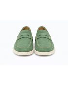 Mocassins en cuir Nasuri verts