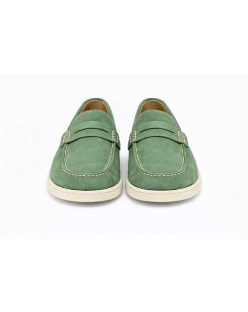 Mocassins en cuir Nasuri verts