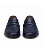 Mocasines de piel Dabera azules