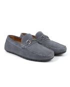 Mocassins en cuir Itama bleus