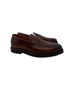 Mocassins en cuir Tarno brun clair