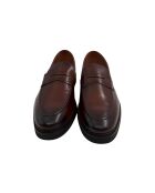 Mocassins en cuir Tarno brun clair