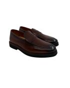 Mocassins en cuir Tarno brun clair