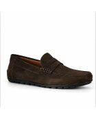 Mocassins en cuir Serita brun