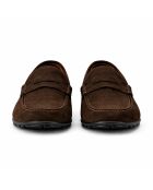 Mocassins en cuir Serita brun