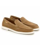 Mocassins en cuir Maliro beige