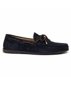 Mocassins en cuir Saconi bleus
