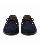 Mocassins en cuir Saconi bleus