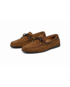 Mocassins en cuir Saconi brun clair