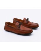 Mocassins en cuir Nolavi brun