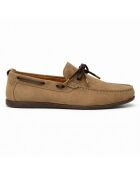 Mocassini Samela in pelle beige