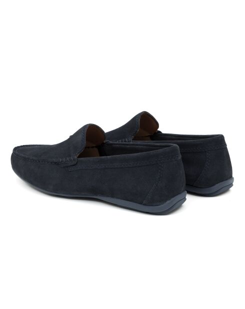 Mocassins en cuir Sinfen bleus