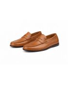 Mocasines de piel Dabera marrón claro