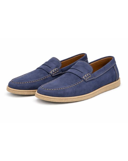 Mocassins en cuir Nasuri bleus