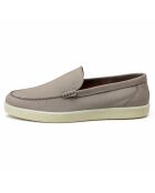 Mocassins en cuir Serati gris