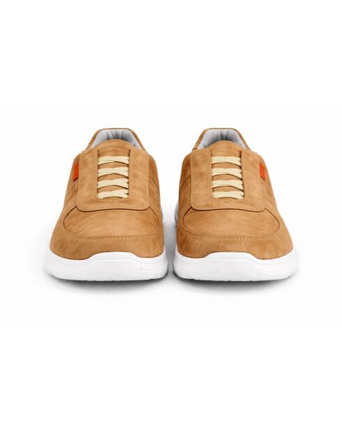 Sneakers Sivaro in pelle marrone