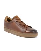 Zapatillas deportivas de piel Cirem marrón claro