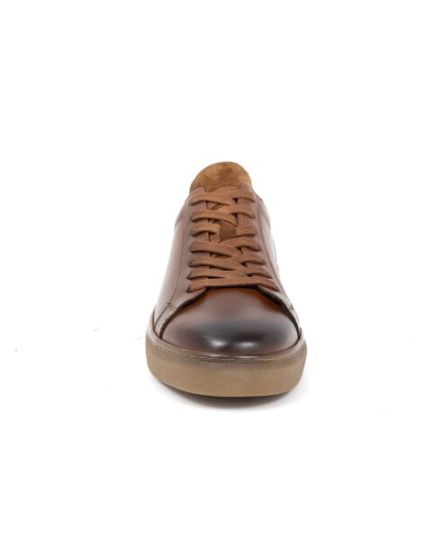 Zapatillas deportivas de piel Cirem marrón claro