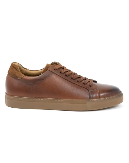 Zapatillas deportivas de piel Cirem marrón claro