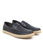 Espadrilles en cuir Vadmen bleues