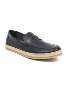 Espadrilles en cuir Vadmen bleues