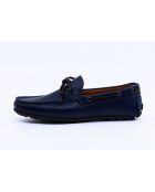 Mocassins en cuir Nolavi bleus