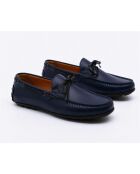 Mocassins en cuir Nolavi bleus