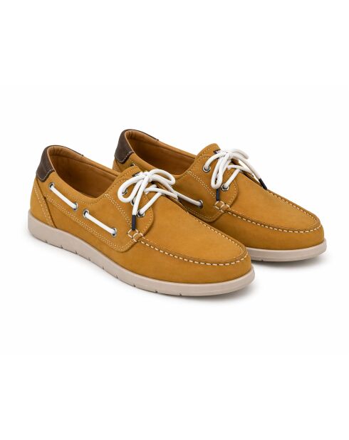 Natori Bootsschuhe aus Leder mit Schnurrbart