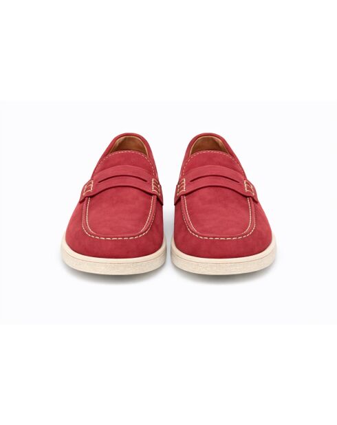 Mocassins en cuir Nasuri bourgogne
