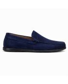 Mocassins en cuir Samela bleus