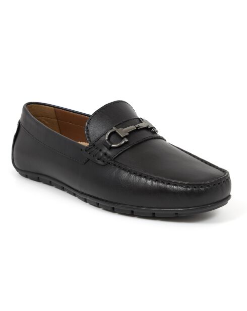 Mocassins en cuir Itama noirs