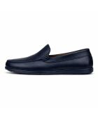 Mocassins en cuir Daconi bleus