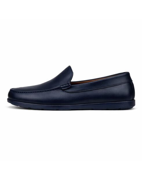 Mocassins en cuir Daconi bleus
